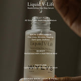 WYLYS Liquid V-Lift One-Step Peptide Rich Serum Star Ingredients Blue Green Algae & Baobab Seed Extract When You Love Your Skin Made in France