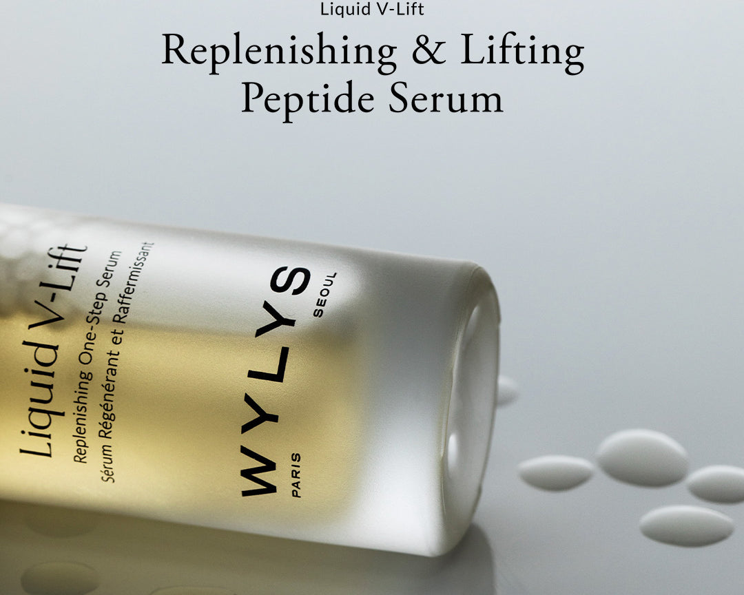 WYLYS Liquid V-Lift One-Step Peptide Rich Serum Star Ingredients Blue Green Algae & Baobab Seed Extract When You Love Your Skin Made in France