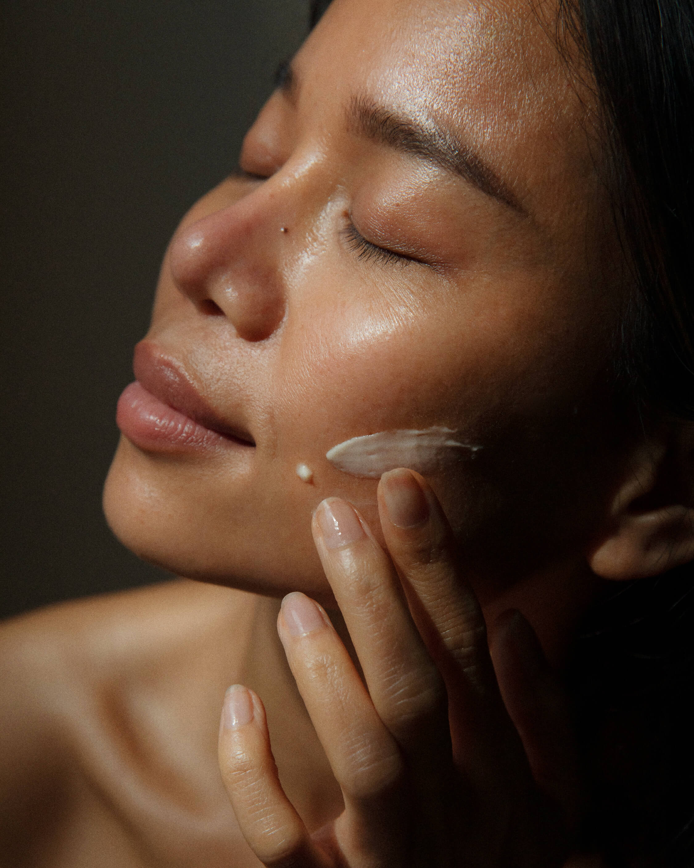 WYLYS New Day Glow When You Love Your Skin Text on Face