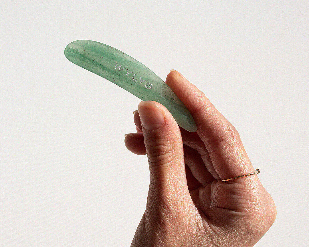 Wylys Jade Spatula in Hand When You Love Your Skin