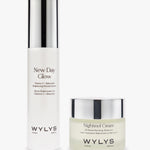 WYLYS The Restore + Renew Set Nightinol Cream + New Day Glow When You Love Your Skin Made in France Luxury Skincare Duo