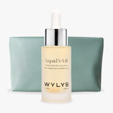 Liquid V-Lift & Sage Verte Makeup Bag